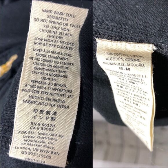 urban Renewal Floral Print Minidress w/ Lace Trim - Picture 16 of 16